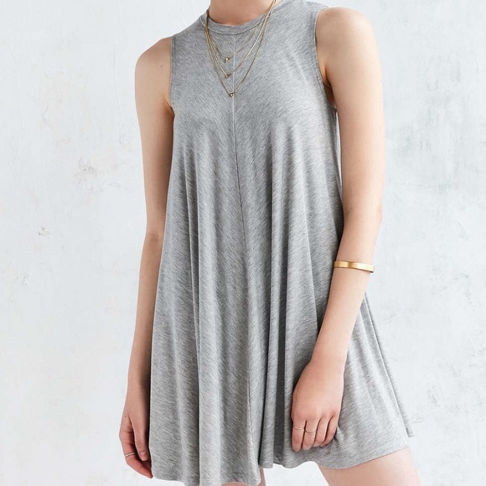 silence + noise Grey Tank Dress